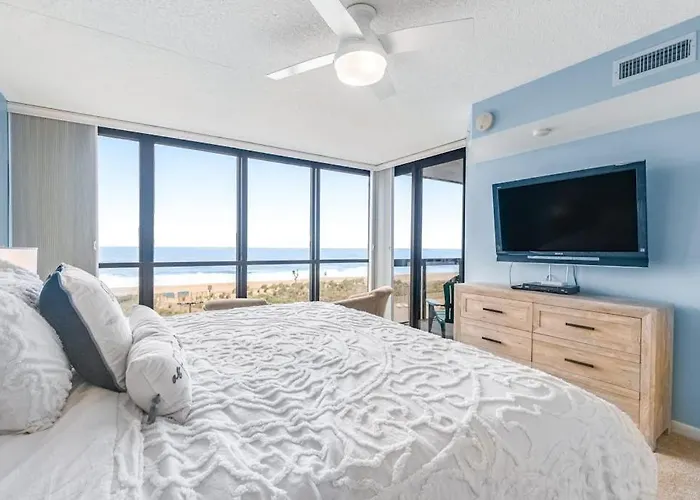 Convenient Beachfront With Views Balcony Pools Gym & Game * Ocean City