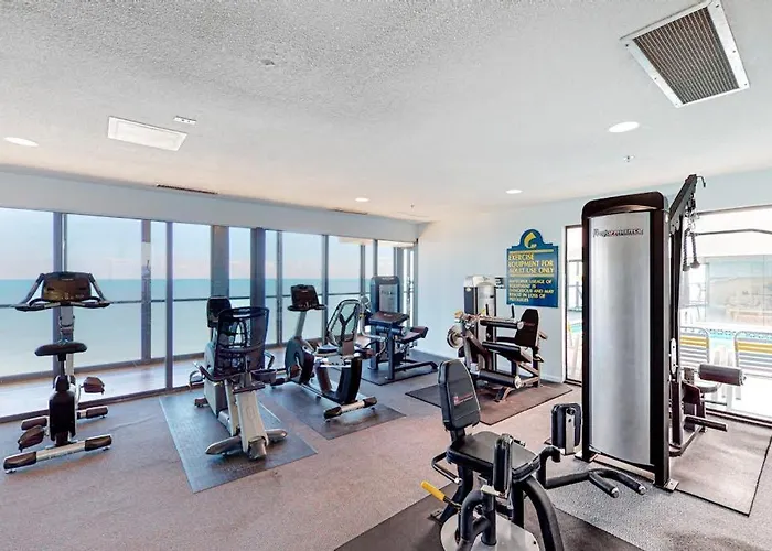Convenient Beachfront With Views Balcony Pools Gym & Game Ocean City